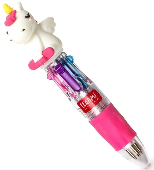 Monivärikynä Unicorn Mini Legami
