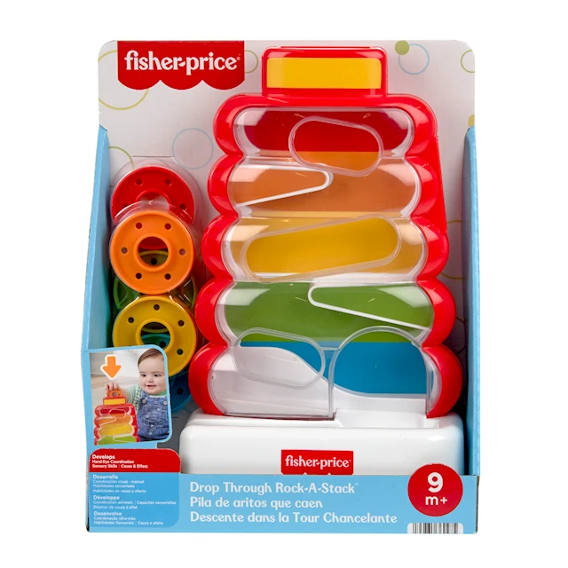 Classic Coin Drop Rock-a-Stack Fisher-Price