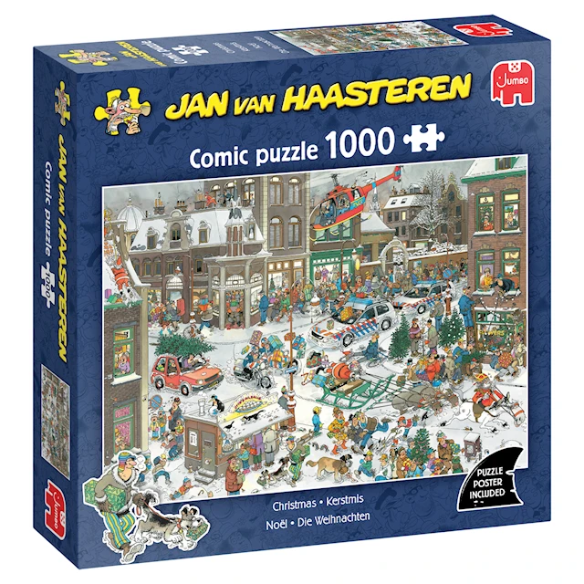Jan van Haasteren Christmas Pussel 1000 bitar