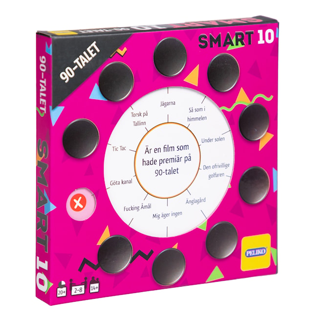 Produktbild 3 för SMART10 FRÅGEKORT Frågekort 90-Talet (SE)