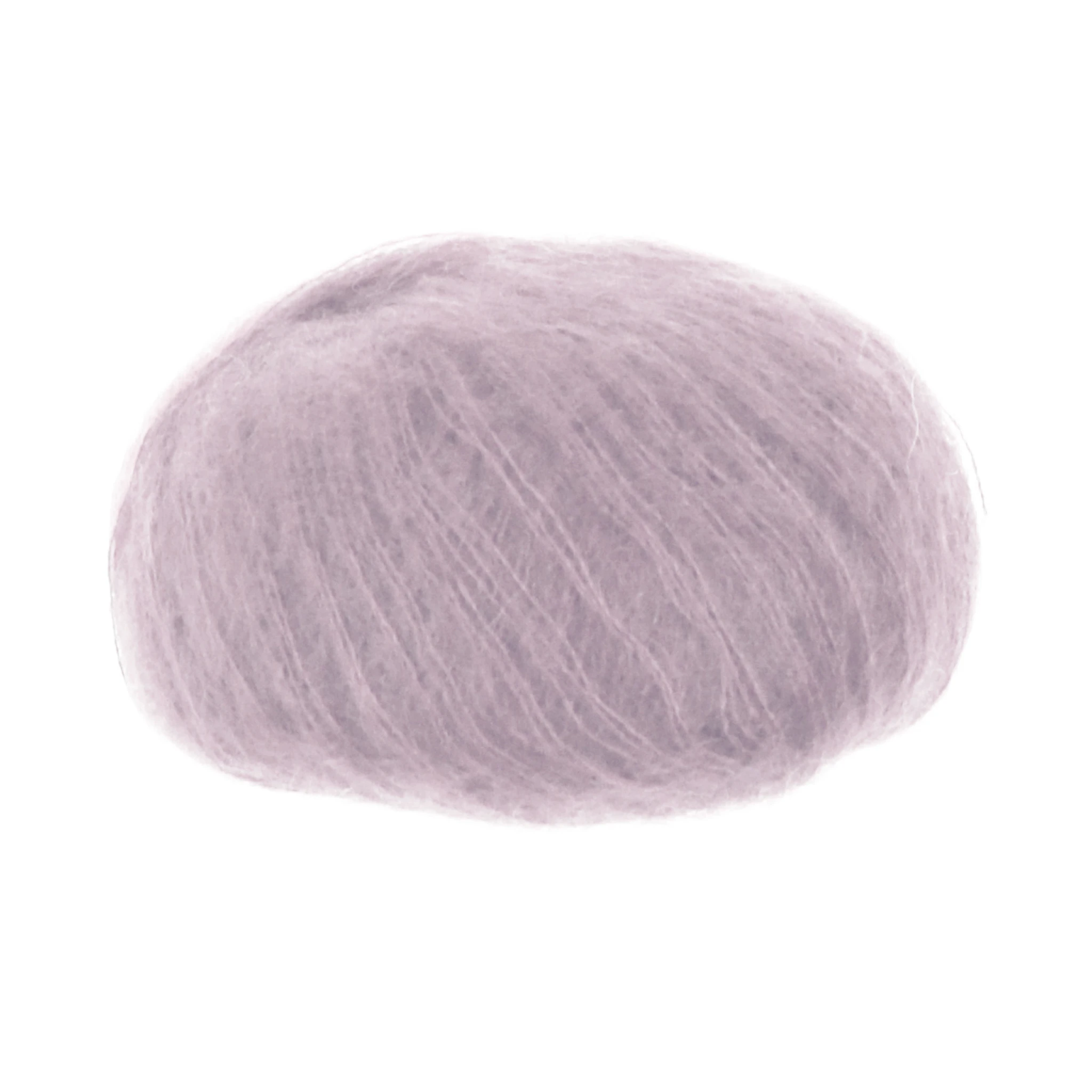 Produktbild för Silk Mohair 25 g Lilla Chiaro 7258 Lana Gatto