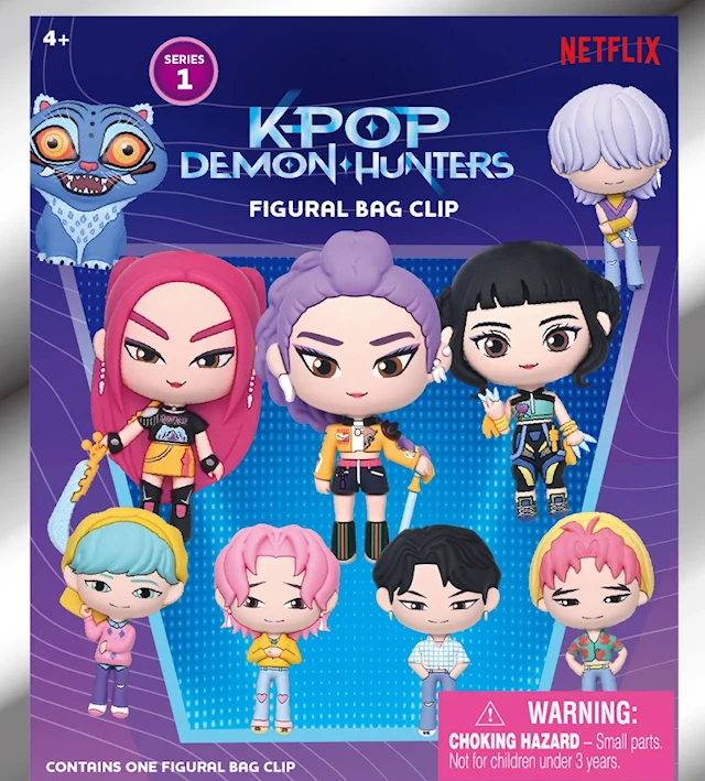 K-pop Demon Hunters Nyckelringar Blind Bags