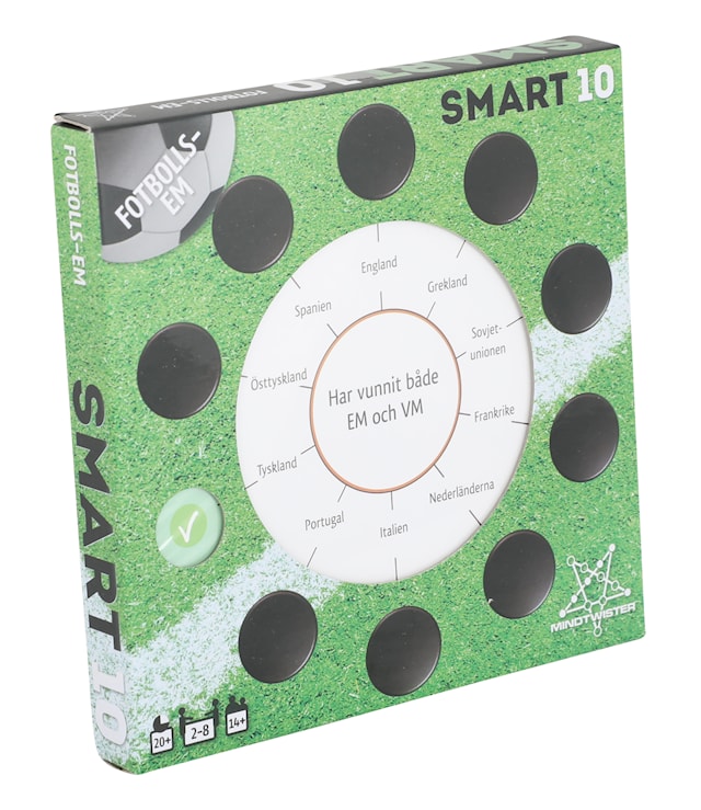 Produktbild 2 för SMART10 Fotboll, Frågekort (SE)