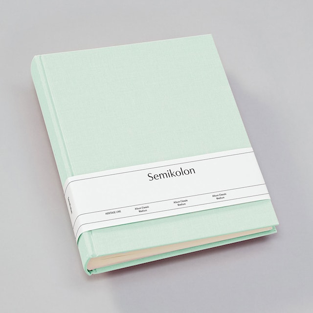 Tuotekuva 4 - Valokuva-albumi Classic Medium Moss Semikolon