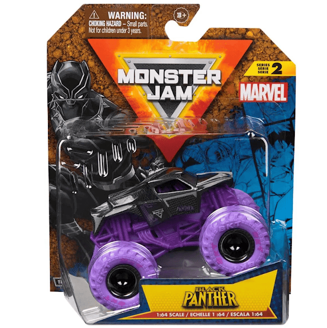 Produktbild 1 för Monster Jam 1:64 Marvel Black Panther V2