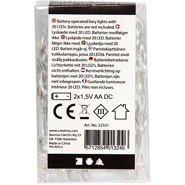 Tuotekuva 7 - LED-valoköynnös, Pit. 3,15 M, kuulto, 1 kpl