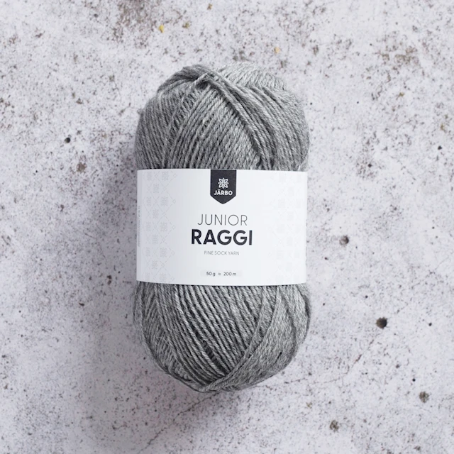Junior Raggi Lanka Villasekoitus 50 g Light Grey Järbo