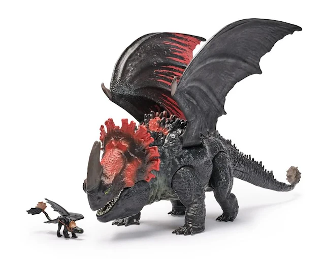 Dragons Movie Red Death Chomping Rampage