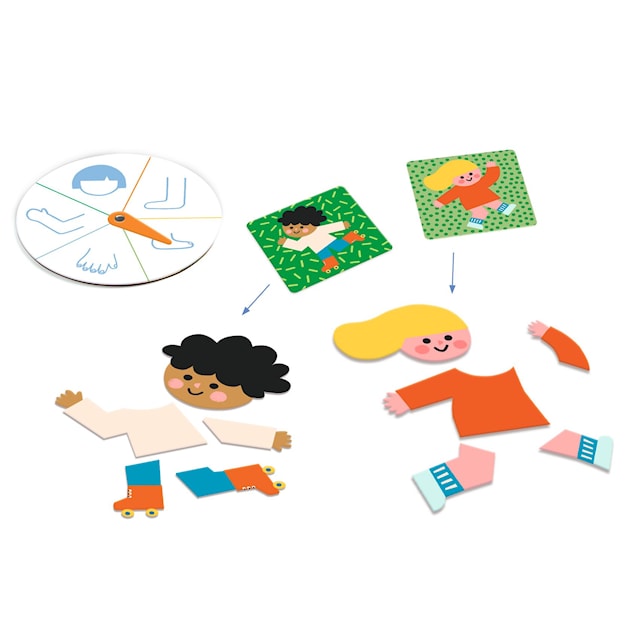 Produktbild 2 för Pedagosiskt Set om Kroppen, Djeco