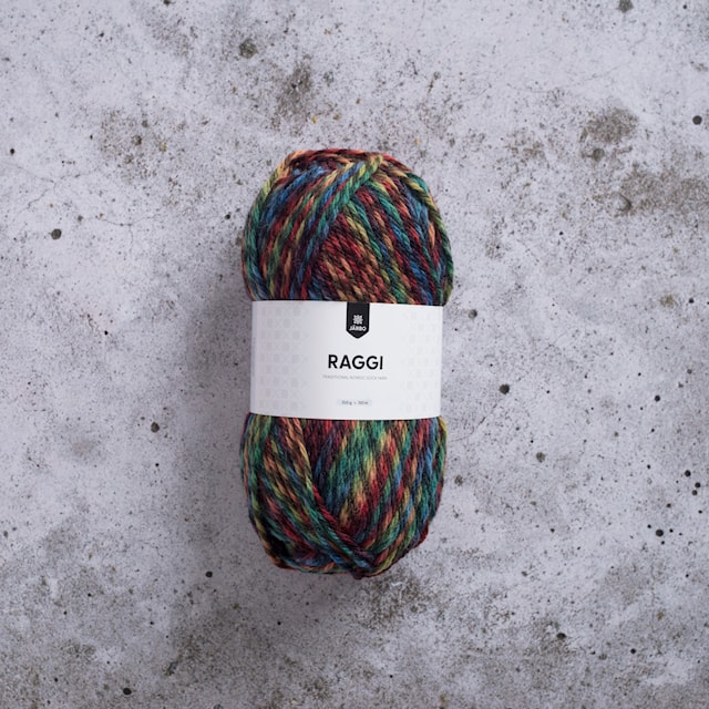 Tuotekuva 1 - Raggi Villasekoite 100 g Rainbow Twist Järbo
