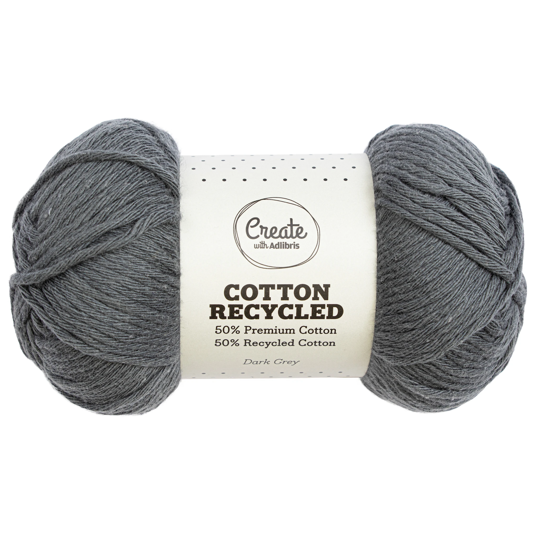 Produktbild för Cotton 8/9 Garn 100g Adlibris