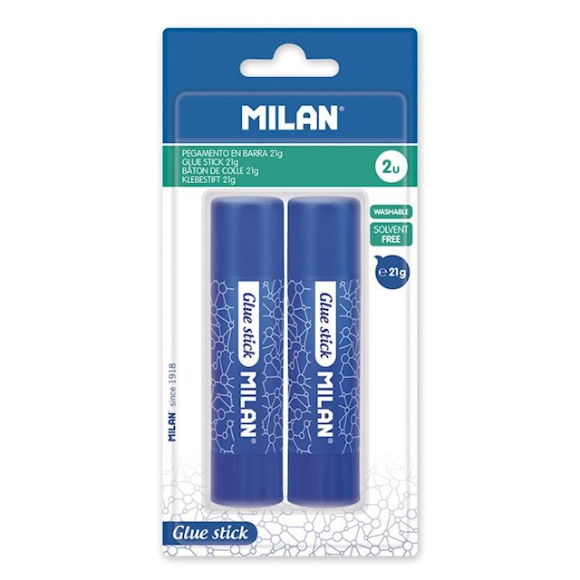 Produktbilde 1 for Limstift 2-pakning 21g Milan