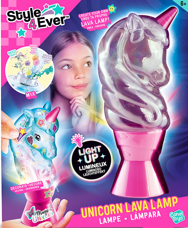 Produktbilde 5 for Enhjørning Lava Lampe DIY Style 4 Ever