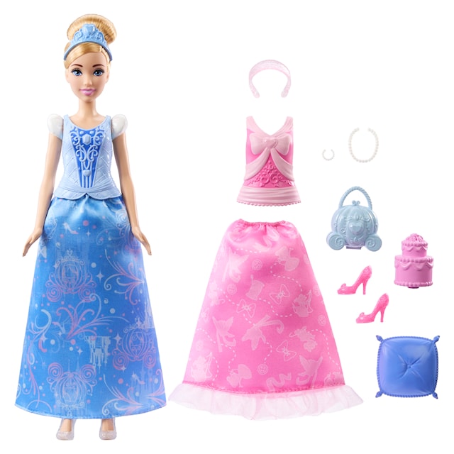 Produktbild 1 för Storytelling Askungen Docka med Tillbehör Disney Princess