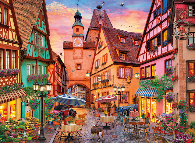 Produktbilde 2 for Bavarian Romance Puslespill 500 brikker, Ravensburger