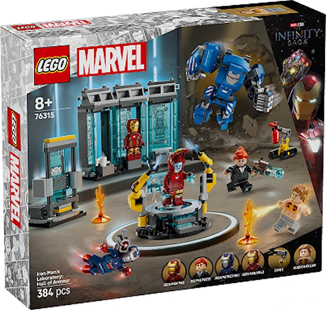 Iron Manin laboratorio – Haarniskahuone LEGO® Super Heroes (76315)