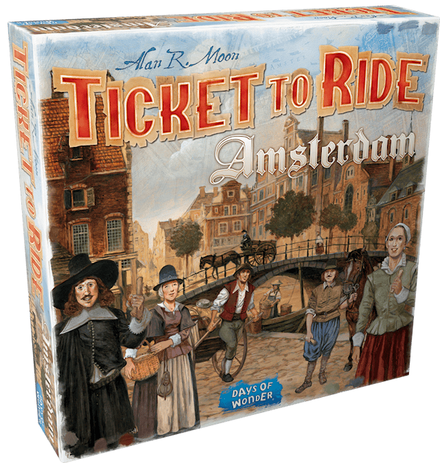 Produktbild 1 för Ticket To Ride Amsterdam (SE/NO/FI/DK)