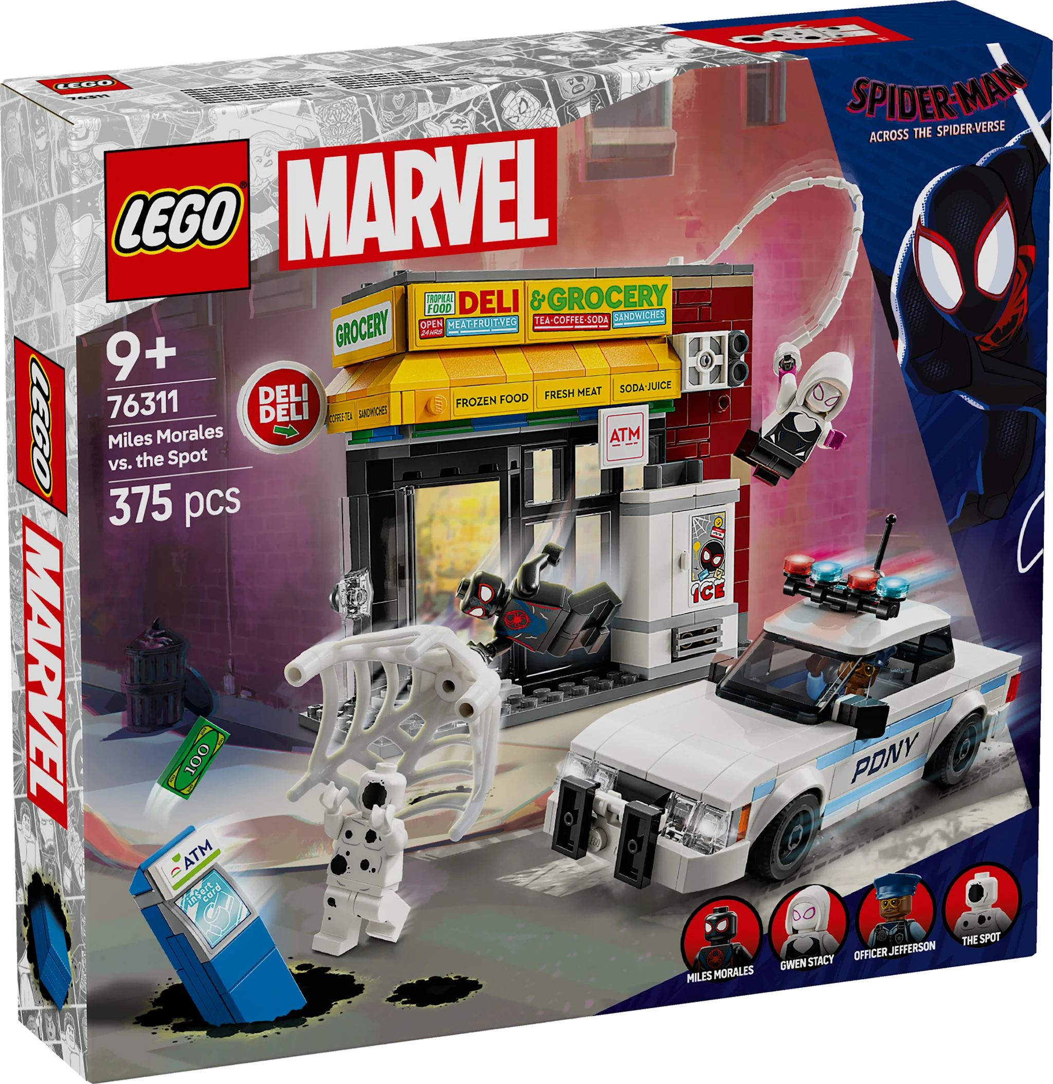 Produktbild för Spider-Verse: Miles Morales mot Spot LEGO® Super Heroes (76311)