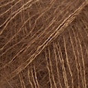 Kid- Silk Uni Color Garn Mohair Silke 25 g Walnut 76 Drops