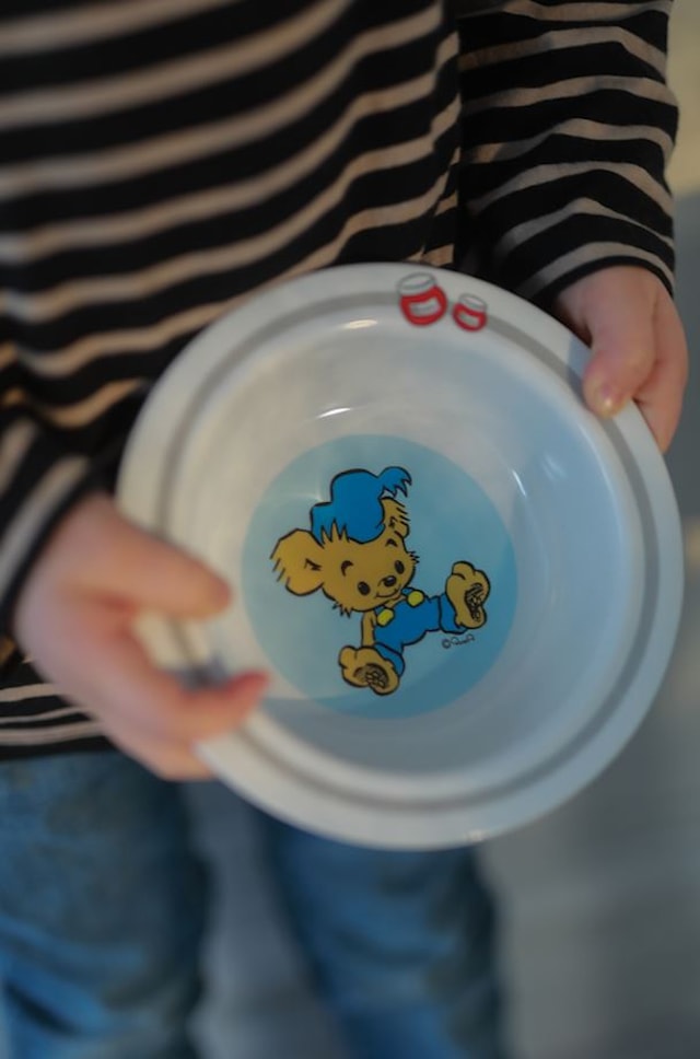 Produktbild 3 för Bamse Original Sugkoppstallrik Rätt Start
