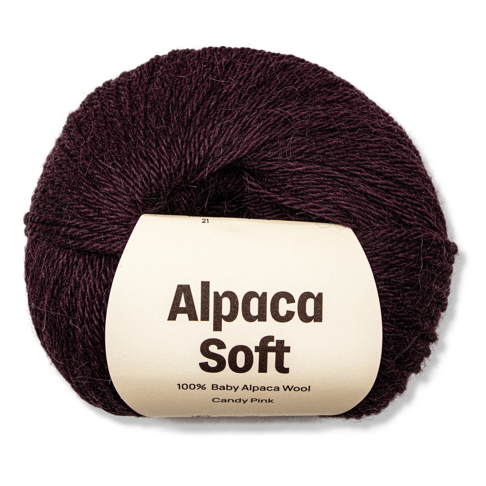 Produktbild för Alpacka Soft 50g Bordaeux A222 Adlibris