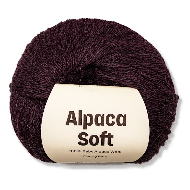 Alpacka Soft 50g Bordaeux A222 Adlibris
