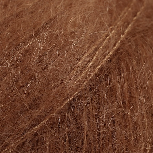 Kid- Silk Uni Colour Lanka Silk Mohair 25 g Chocolate 35 Drops