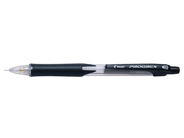 Stiftpenna Progrex 0,5, Svart, Pilot