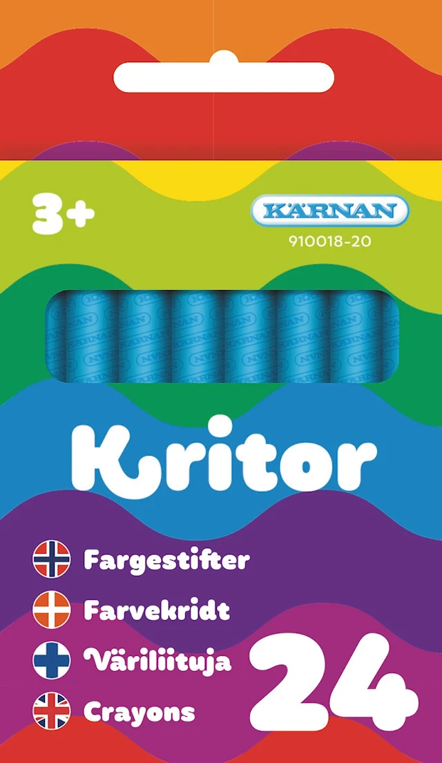 Värikynät 24 kpl, Kärnan