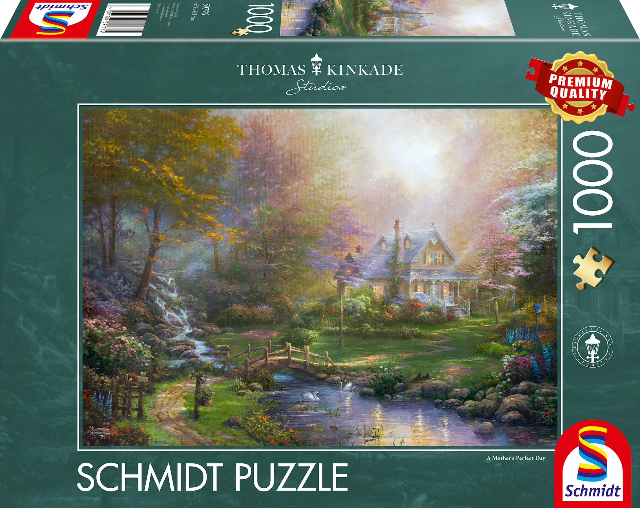 Produktbilde for Puslespill A Mother's Perfect Day 1000 brikker Schmidt