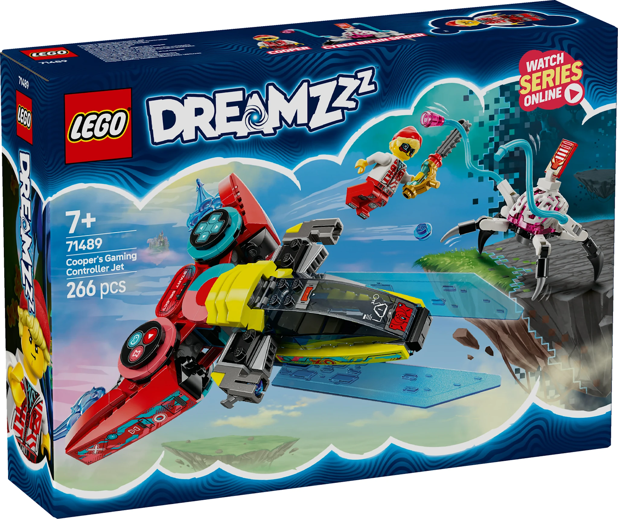 Tuotekuva ille Cooperin peliohjain-lentokone LEGO® DREAMZzz (71489)