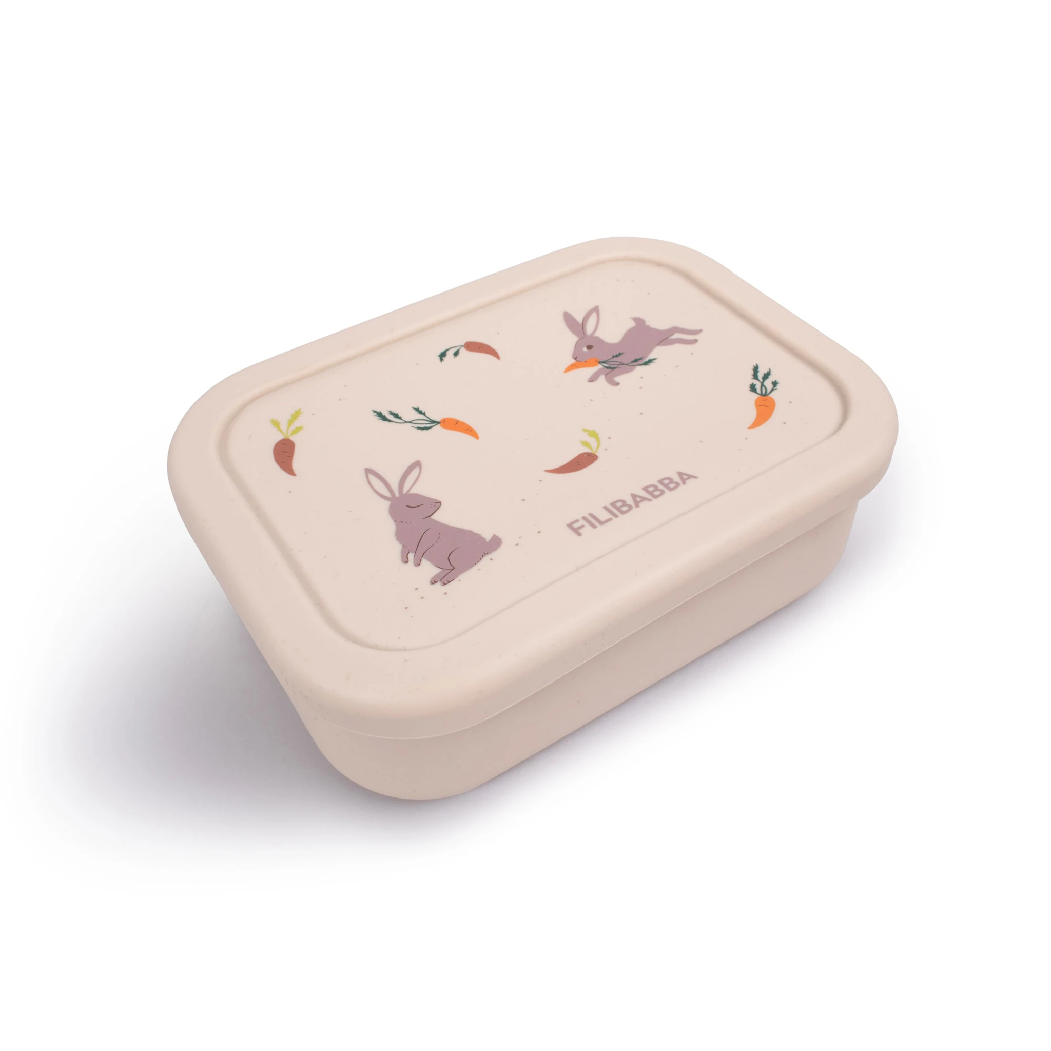 Produktbilde for Matboks i silikon - Toasted Almond Filibabba