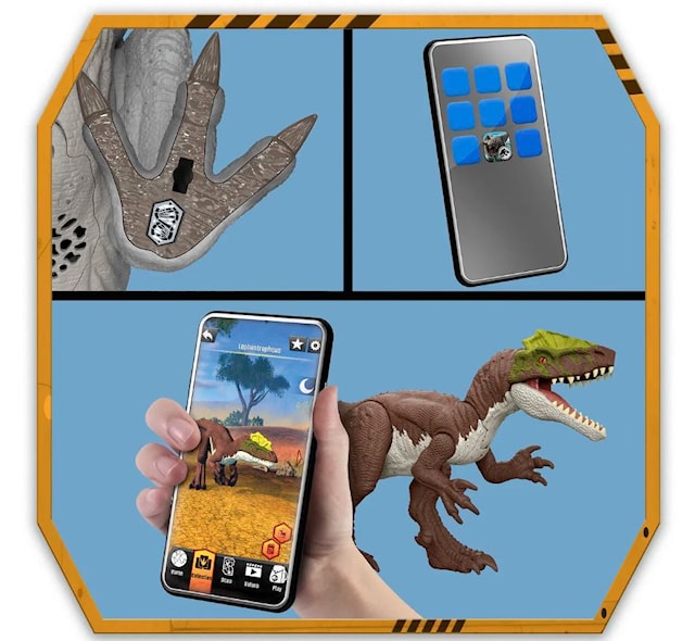 Tuotekuva 4 - Jurassic World Rebirth Bite & Blast Mosasaurus 65 cm