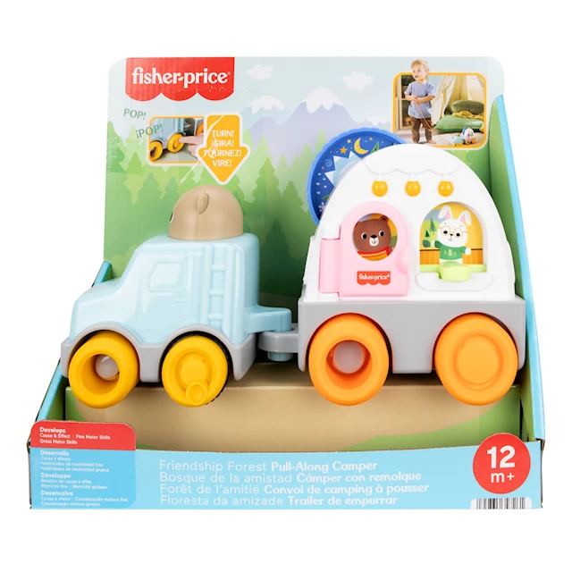 Outdoor Explorers Pull Along Camper Fisher-Price