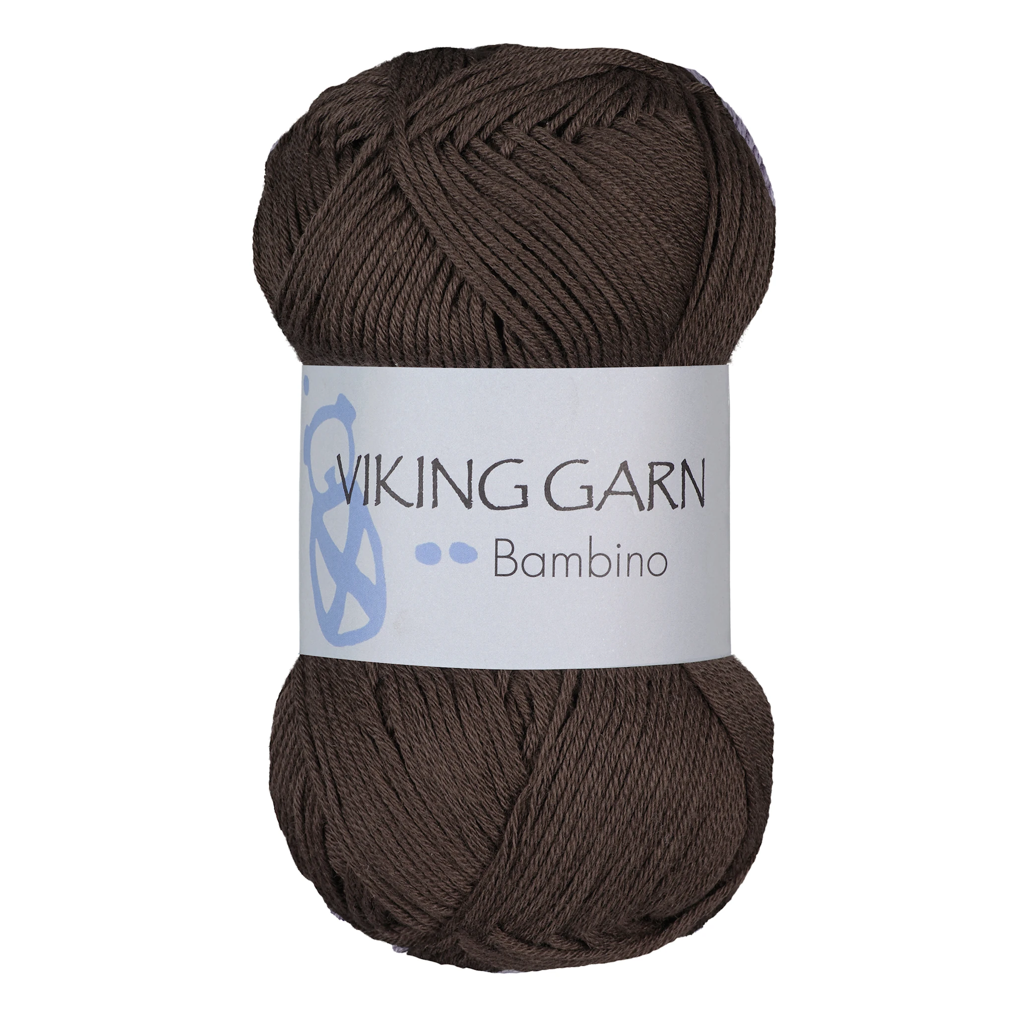 Tuotekuva ille Bambino 50 gr ruskea Viking Garn