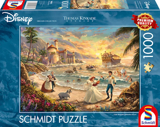 Disney Celebration of Love Thomas Kinkade Palapelit 1000 palaa