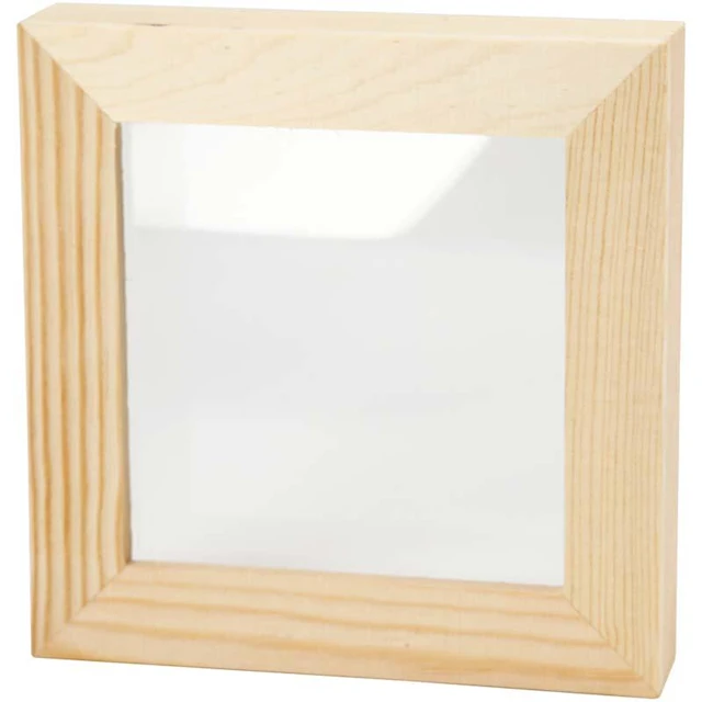 Ram 3D 12,3x12,3 cm Furu 1 st