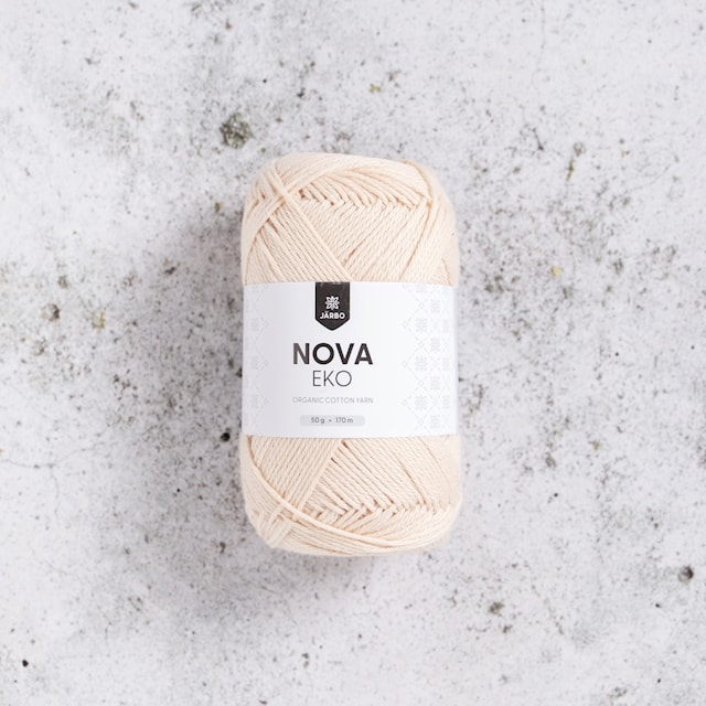 Nova Eco Cotton 50 g Peachy (33) Järbo
