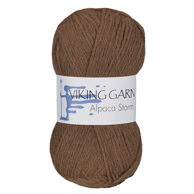 Alpaca Storm 50 g Vaaleanruskea 509 Viking Garn