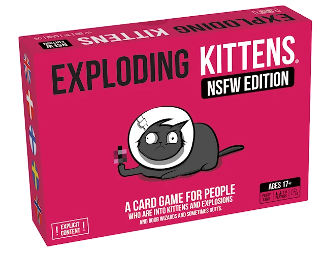 Exploding Kittens NSFW Ed. (Pink) (SE/NO/DK/FI)