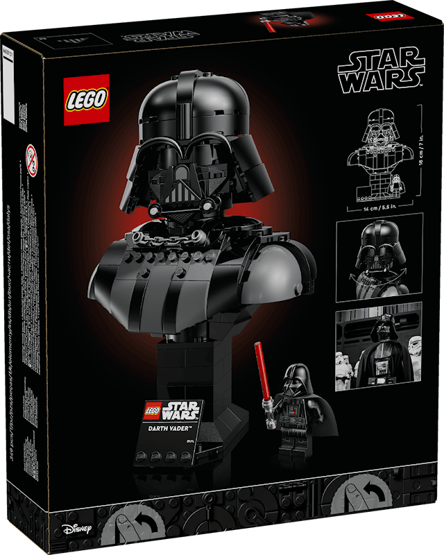 Tuotekuva 3 - Darth Vader™ Bust LEGO® Star Wars™ (75439)