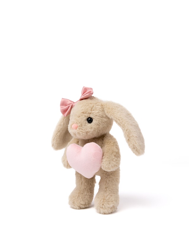 Tuotekuva 2 - Tyra Sydämellä Beige 20 cm Teddykompaniet