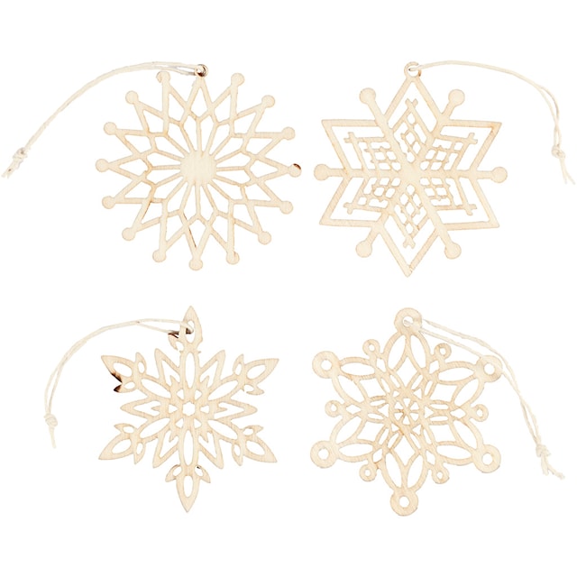 Tuotekuva 1 - Ornamentit, halk. 7 cm, paksuus 0,3 cm, 8 kpl/ 1 pkt