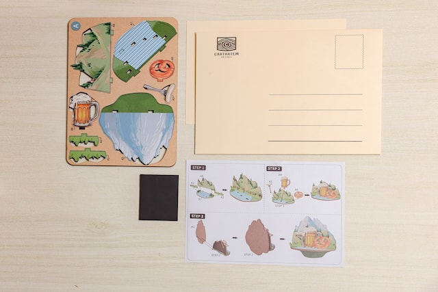 Produktbild 4 för Book Nook: DIY Magnetisk Bayersk Picknick Caratem