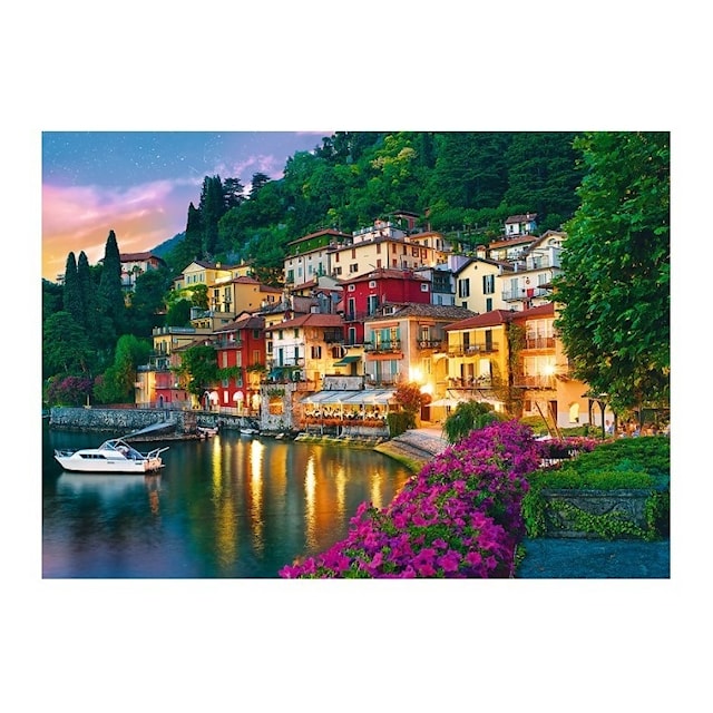 Produktbild 2 för Lake Como Italy Pussel 500 bitar Trefl