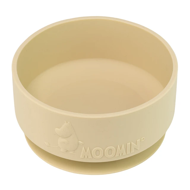 Muumi Silikonikulho Imukupilla Latte Beige Rätt Start