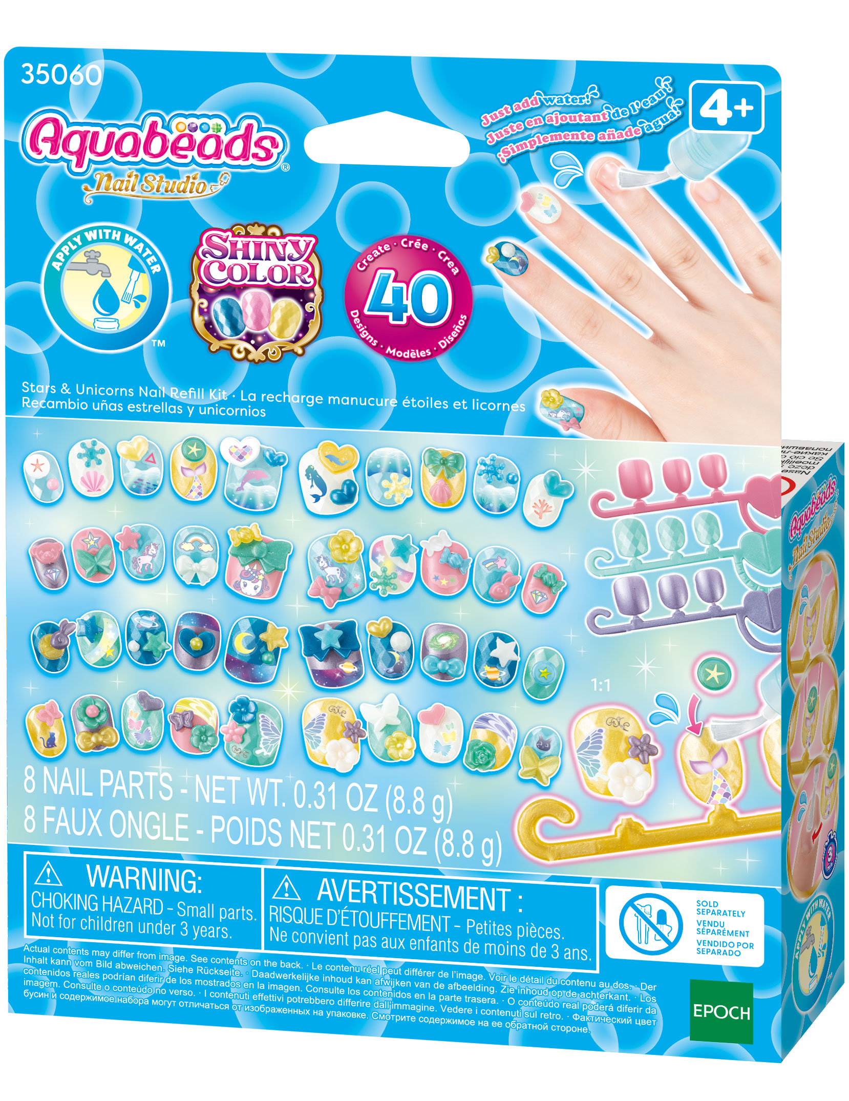 Aquabeads Refill Naglar stjärnor 40 st