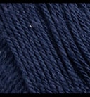Tilda Garn Bomullsmix 50 G Space Blue 67 Svarta Fåret