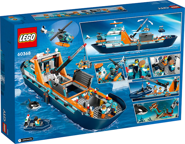 Tuotekuva 3 - Arktinen tutkimusretkialus LEGO®  City (60368)