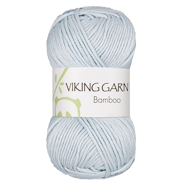 Bamboo 50 g Lysgråblå 621 Viking Garn